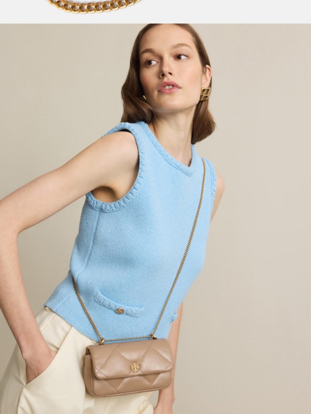 Tory Burch Beige bag
